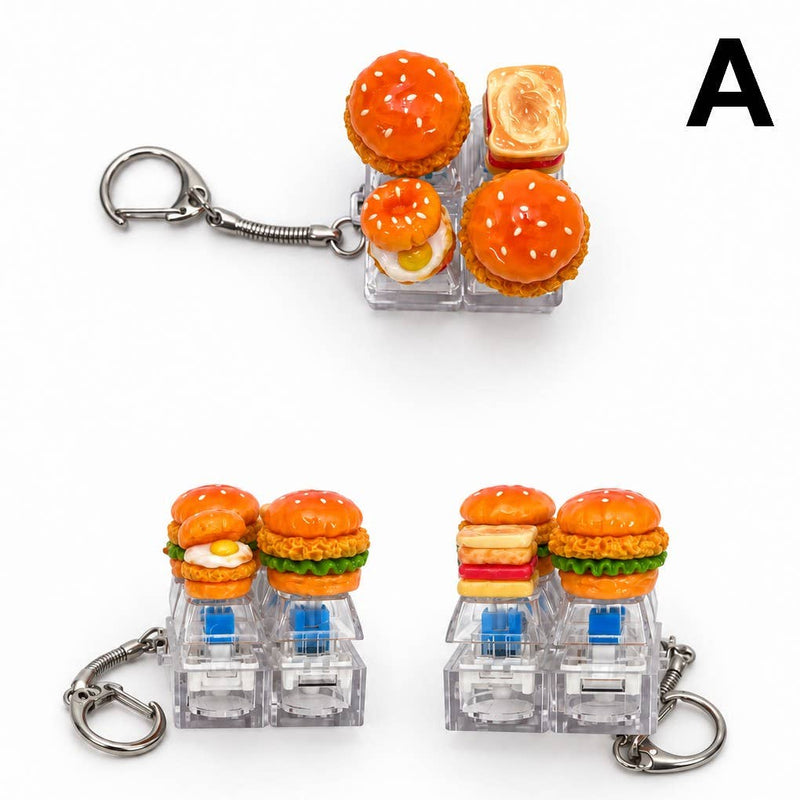 Little Bunny Bag Charms: Fast Food Fidget