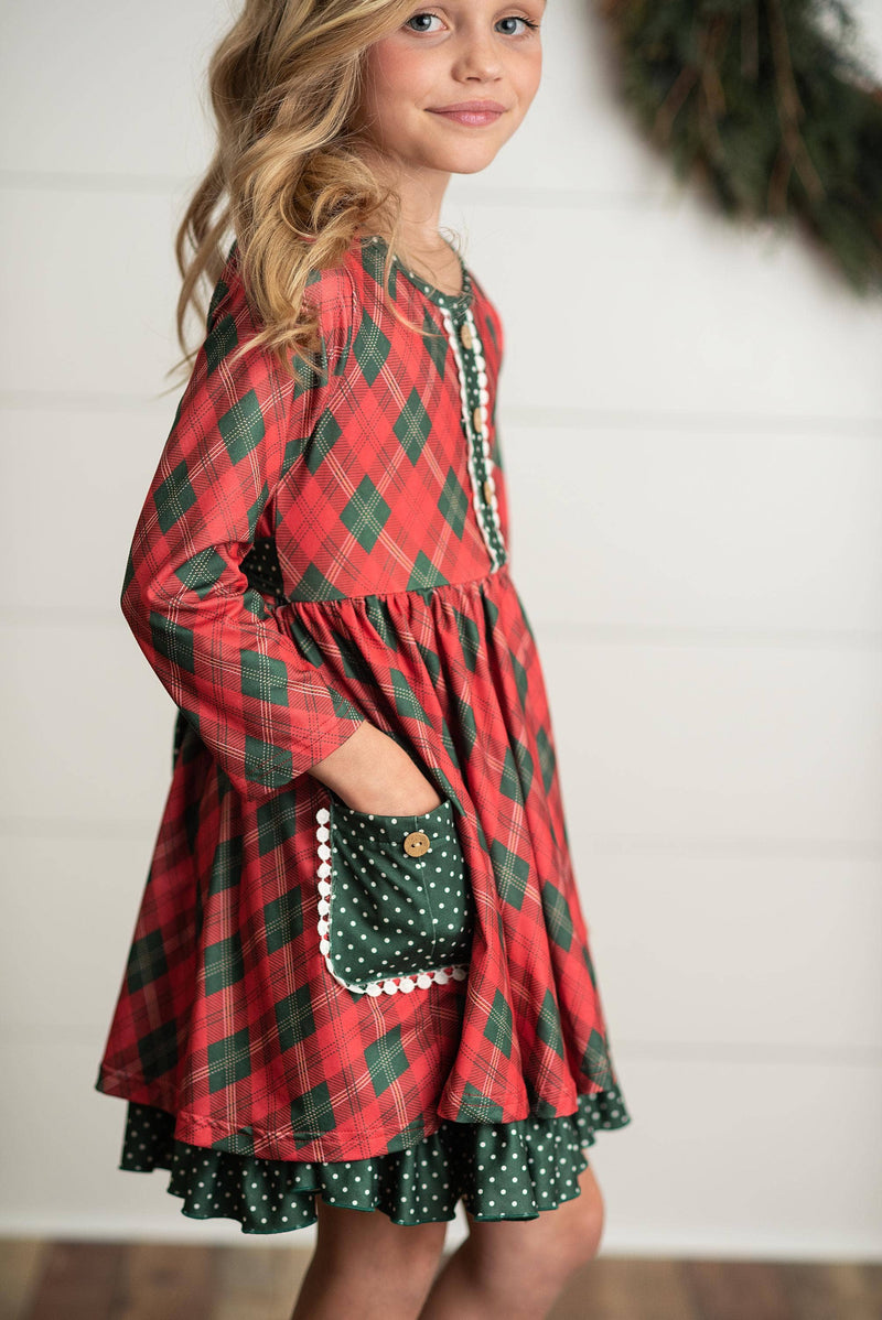 Holly Jolly Twirl Dress