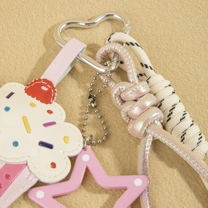 Life is Sweet Cupcake Bag Charm