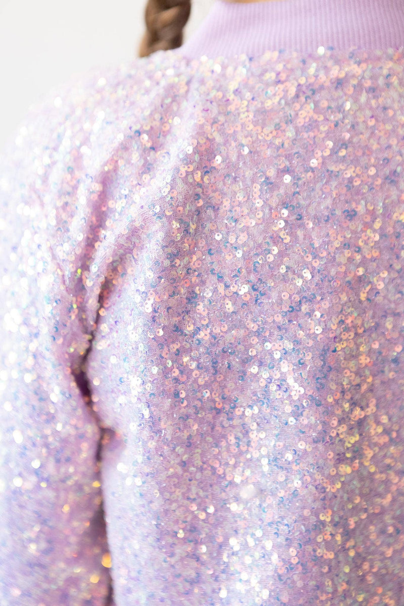 Twinkle & Zip Jacket (lavender)