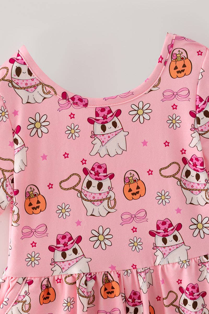 Howdy Boo Pocket Romper