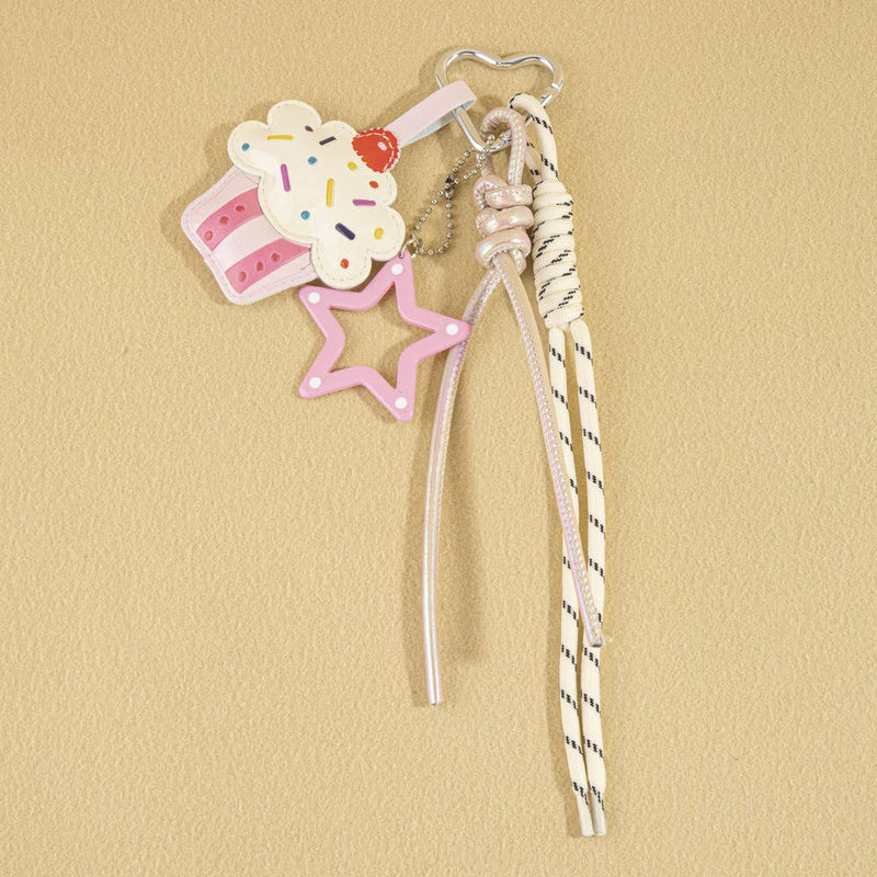 Life is Sweet Cupcake Bag Charm
