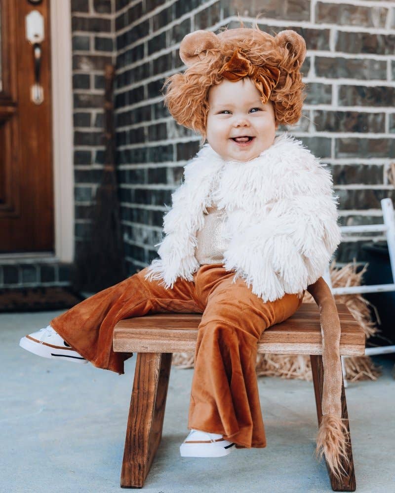 Snow Bunny Faux Shag Layered Jacket - Mama & Me