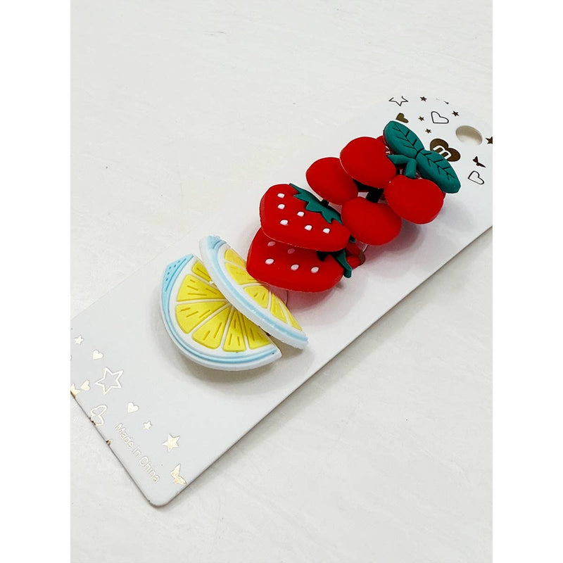 Fresh Fruit Hair Tie Set
