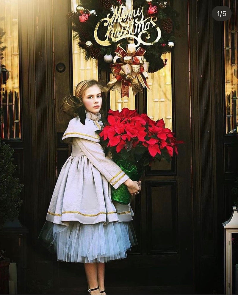 Nutcracker Coat (ice blue)