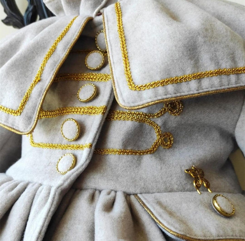 Nutcracker Coat (dove gray)
