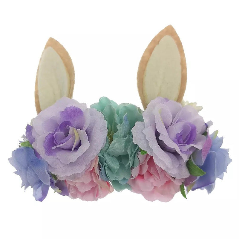 Bunny Love Flower Crowns (lavender/aqua/pink)