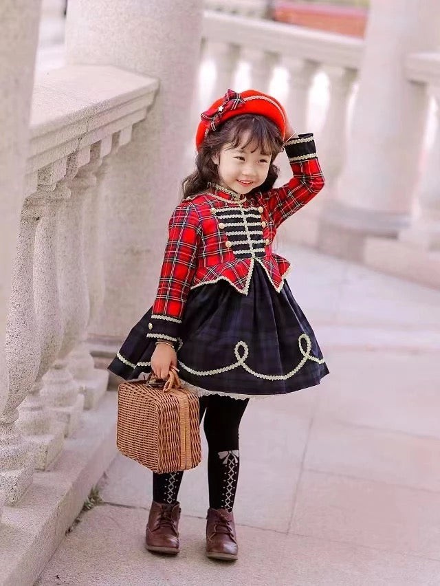 Drosselmayer Dress (Red Velvet Top)