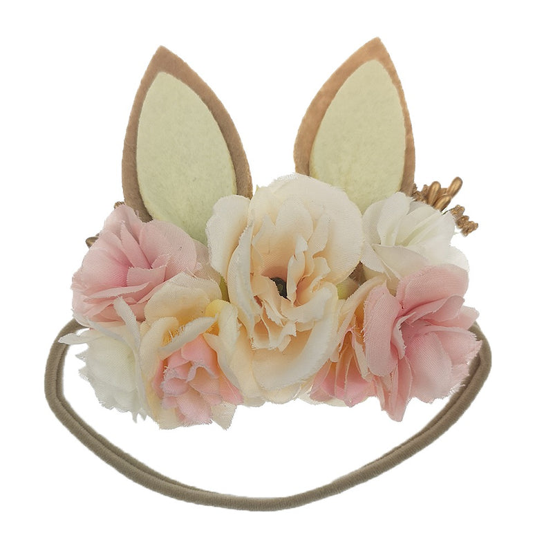 Bunny Love Flower Crowns (ivory & pink)