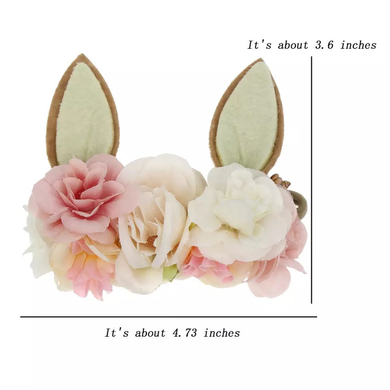 Bunny Love Flower Crowns (ivory & pink)