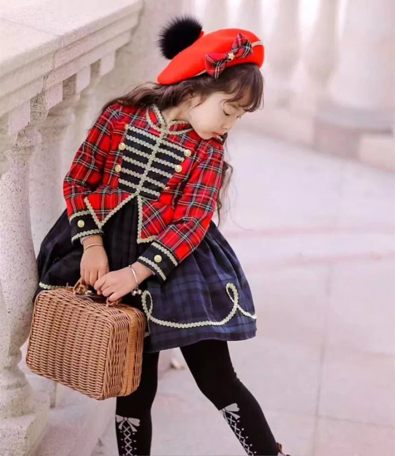 Drosselmayer Dress (Red Velvet Top)