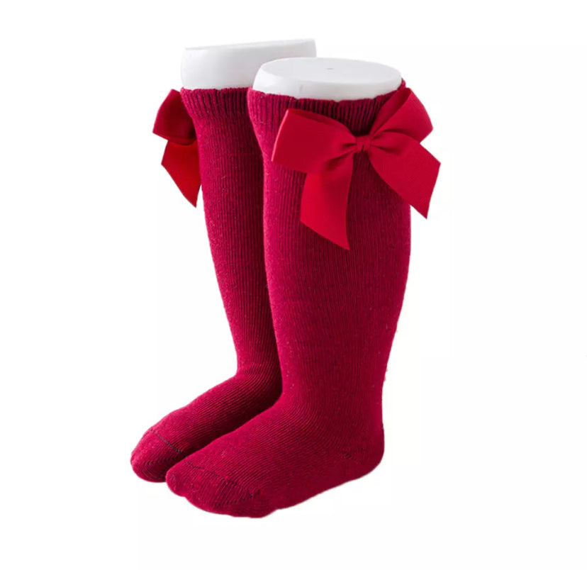 Best Foot Forward Socks (crimson)