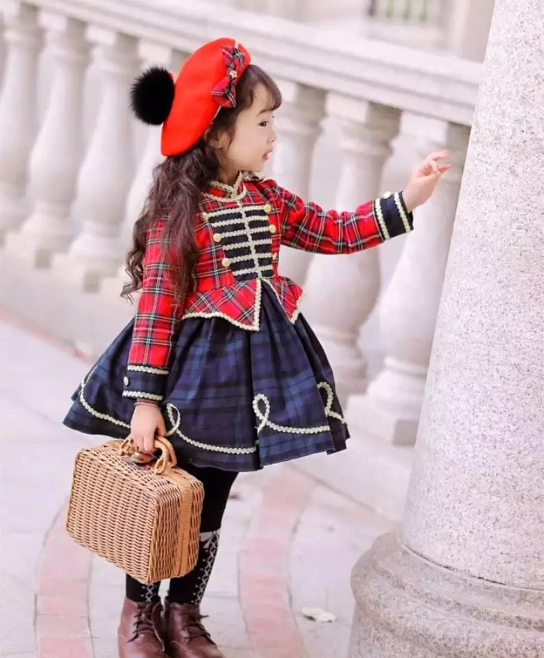 Drosselmayer Dress (Red Velvet Top)
