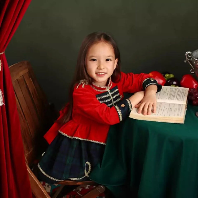 Drosselmayer Dress (Tartan Top)